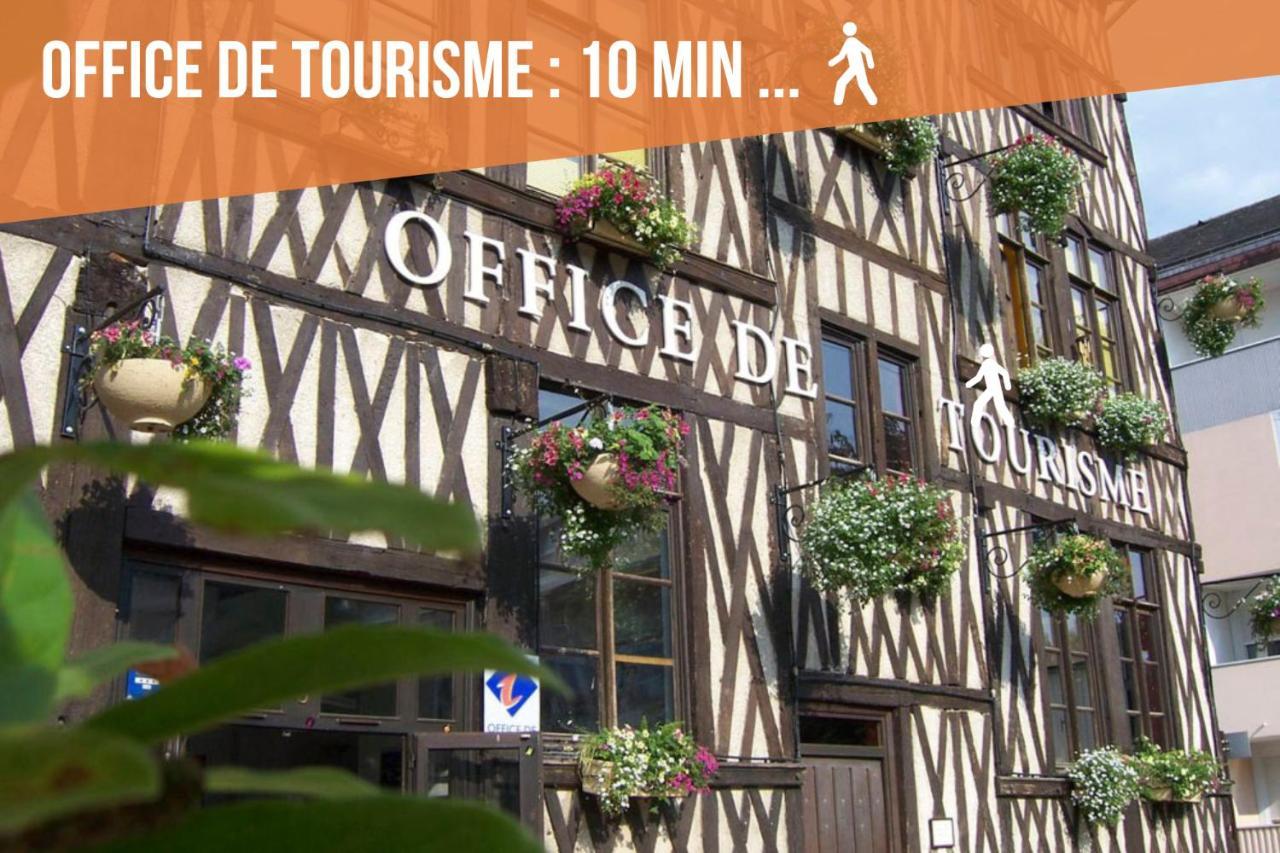 Promenade D'Automne - Netflix & Wifi - Climatisation- Parking Gratuit - Check-In 24H24 - Emplacement Velos - Goodmarning Châlons-en-Champagne Εξωτερικό φωτογραφία
