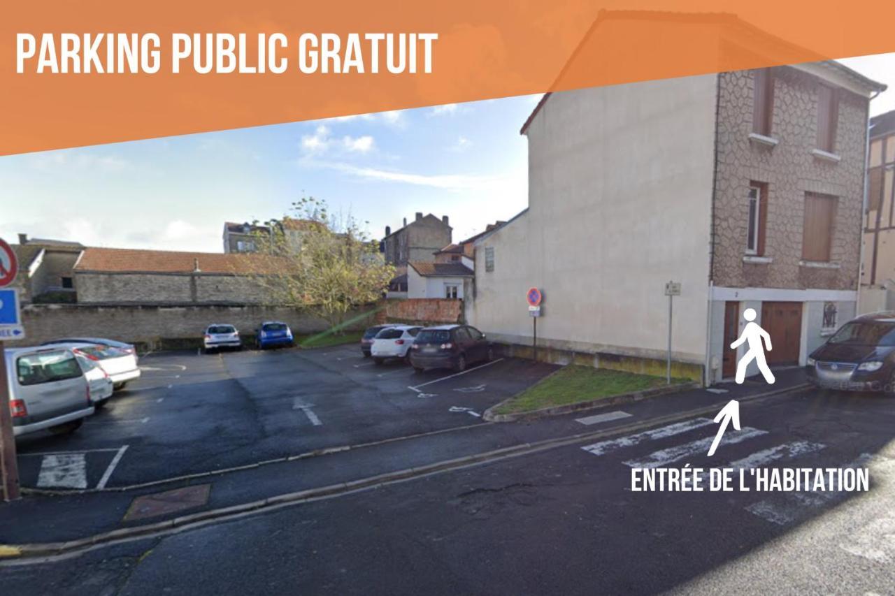 Promenade D'Automne - Netflix & Wifi - Climatisation- Parking Gratuit - Check-In 24H24 - Emplacement Velos - Goodmarning Châlons-en-Champagne Εξωτερικό φωτογραφία